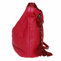 Lanvin Red Amalia Tote Bag