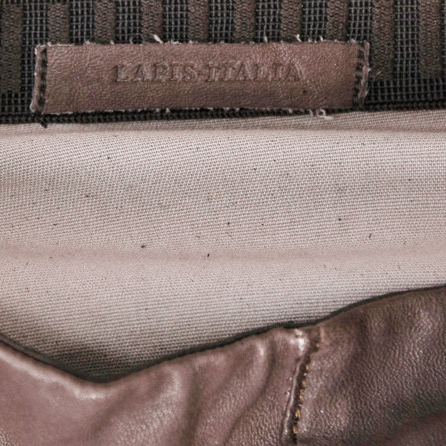 Lapis Italia leather leggings