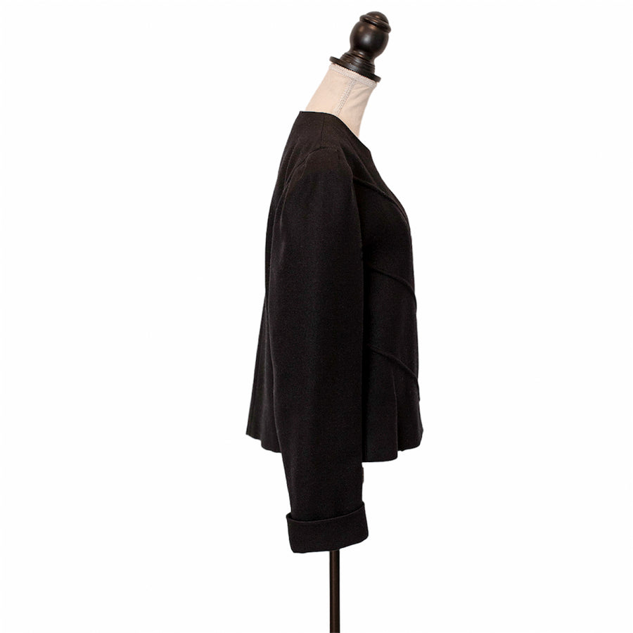 Louis Féraud Couture Jacke mit seitlicher Knopfleiste
