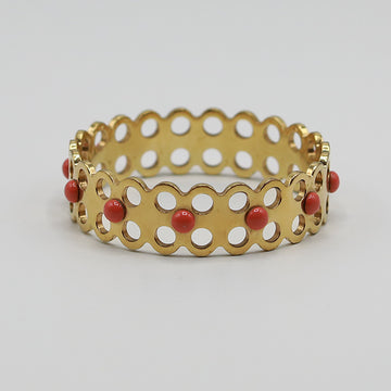 Louis Vuitton bracelet with coral details
