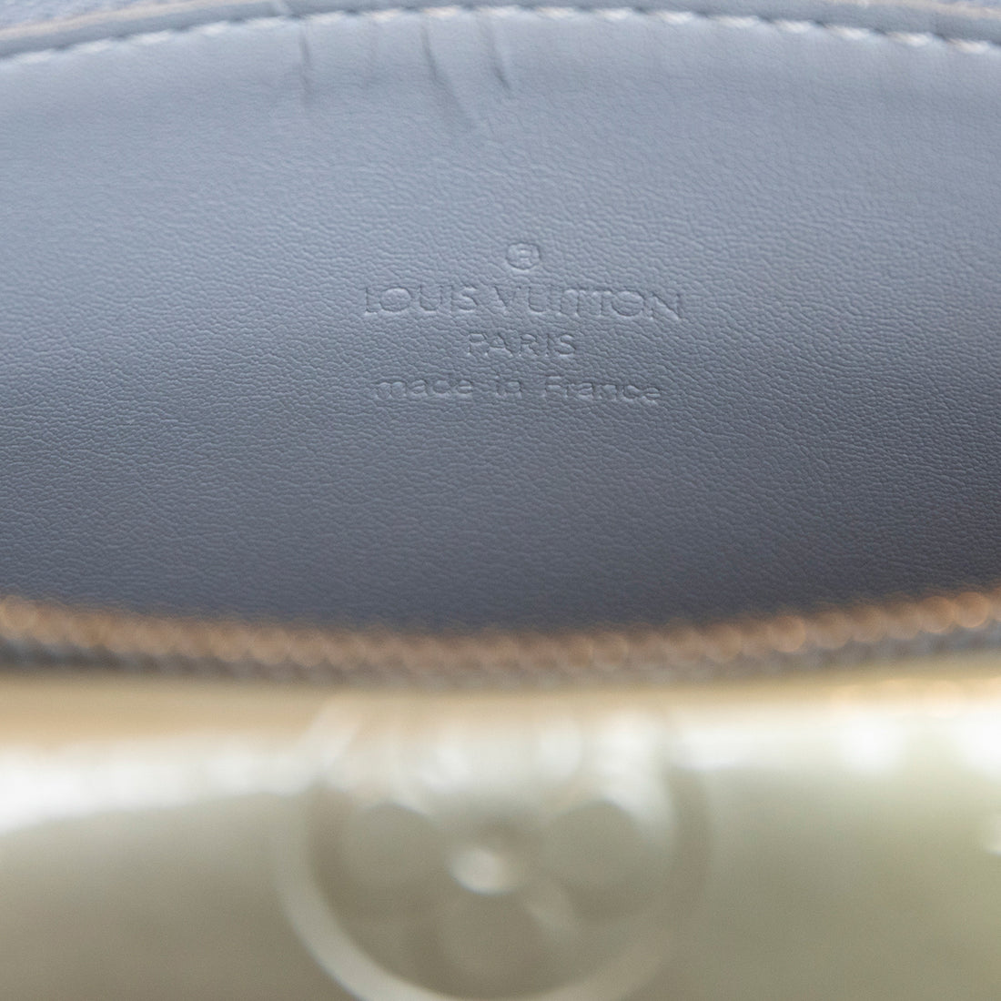 Louis Vuitton Mott bag in patent leather