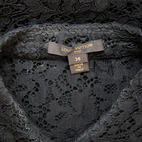 Louis Vuitton lace shirt with collar