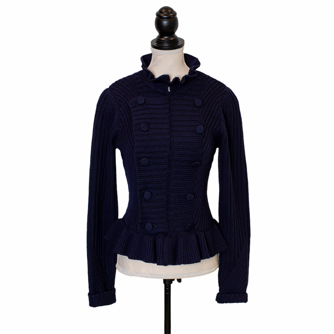 Marc By Marc Jacobs Doppelreihiger Cardigan mit Volants