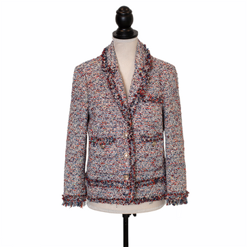 Marc Cain tweed jacket with patch pockets