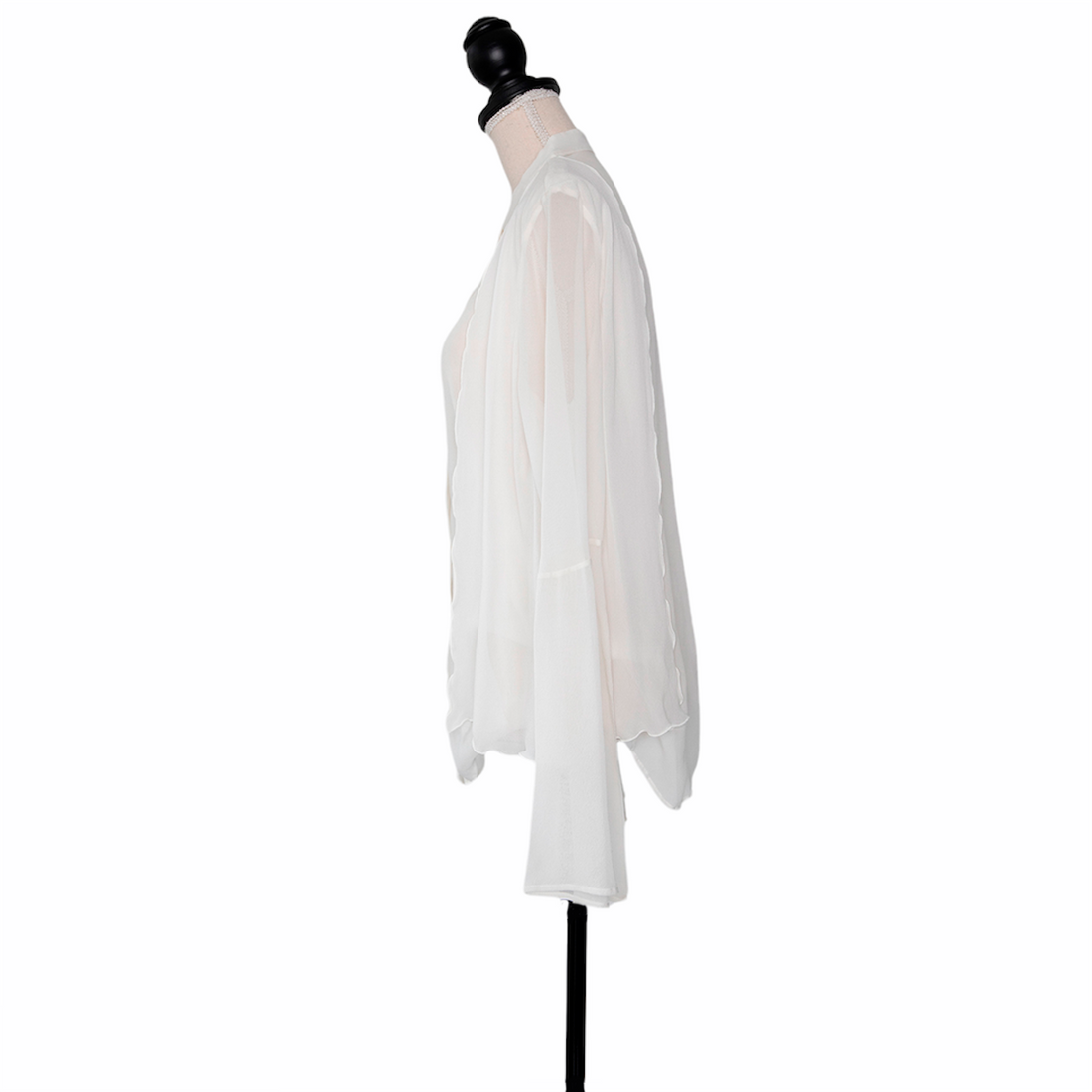 Mary Katrantzou Semi-Transparent Silk Blouse