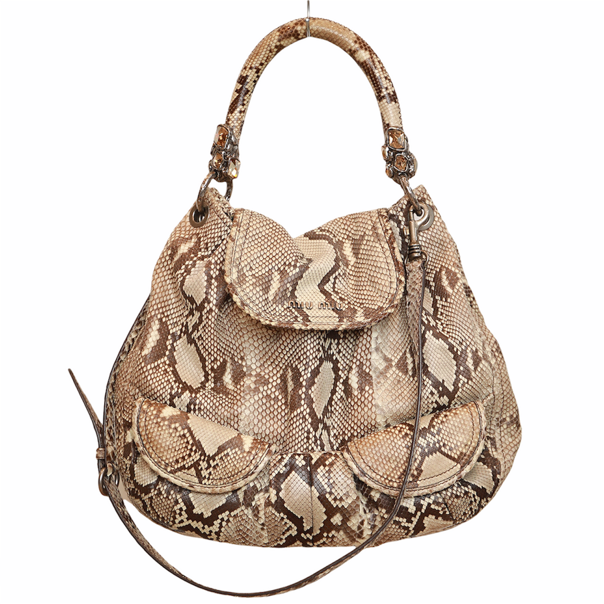 Miu Miu Python handbag – Style Definery