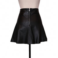 Natacha &amp; Vanessa leather mini skirt