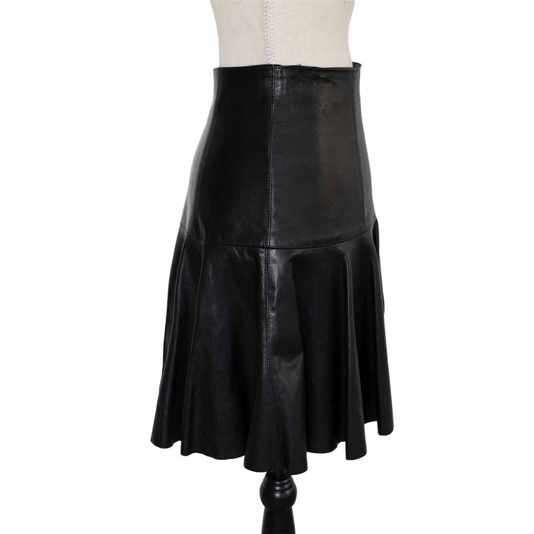 Plein Sud leather mini skirt