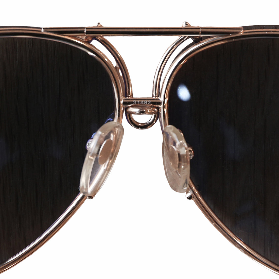 Porsche mirrored aviator sunglasses with spare lenses