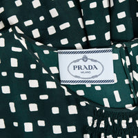 Prada Printed Silk Dress