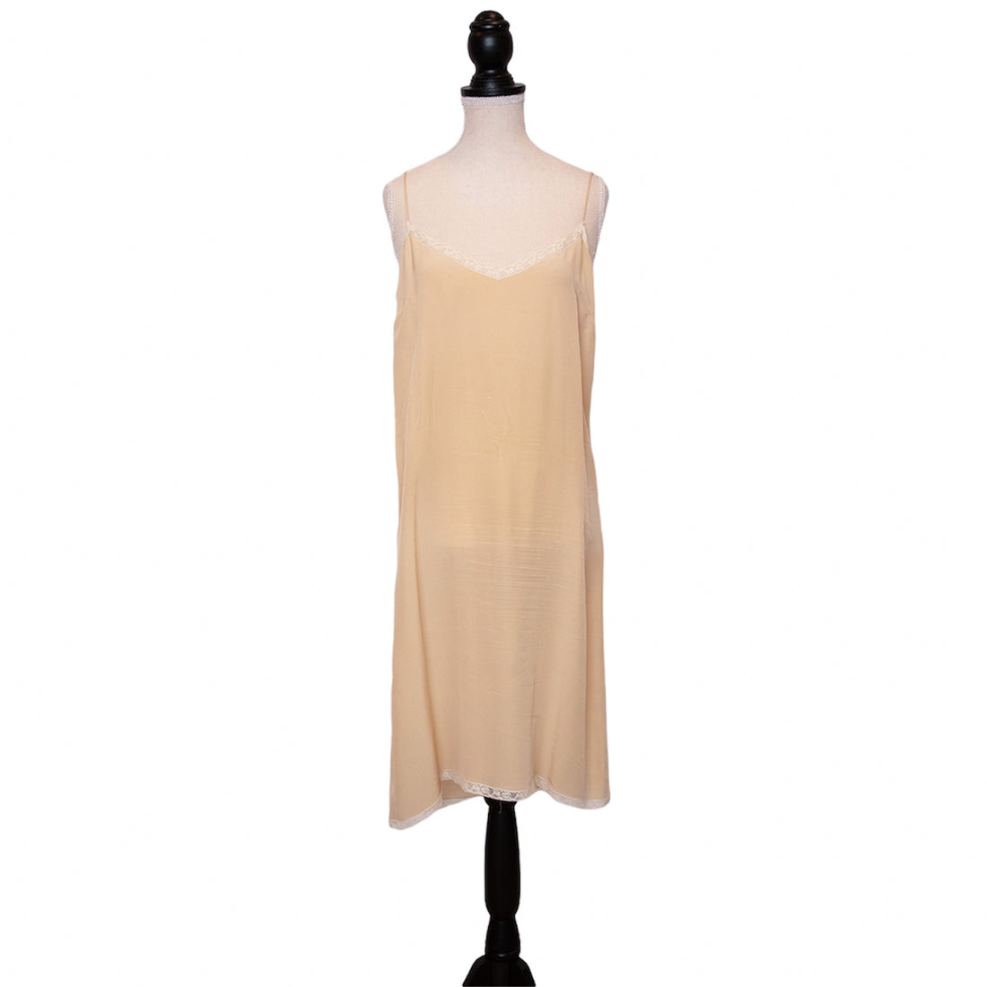 Prada Semi-Sheer Belted Silk Dress