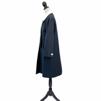 Prada trench coat with white collar