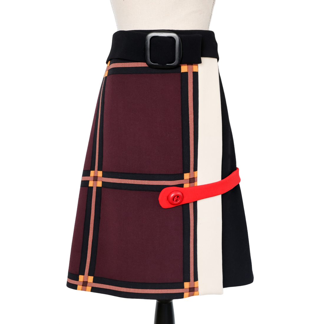 Prada skirt with graphic print
