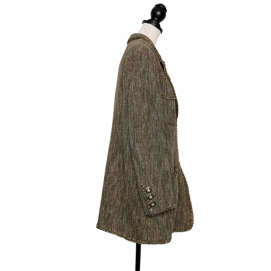 Rena Lange vintage wool blazer in a traditional look