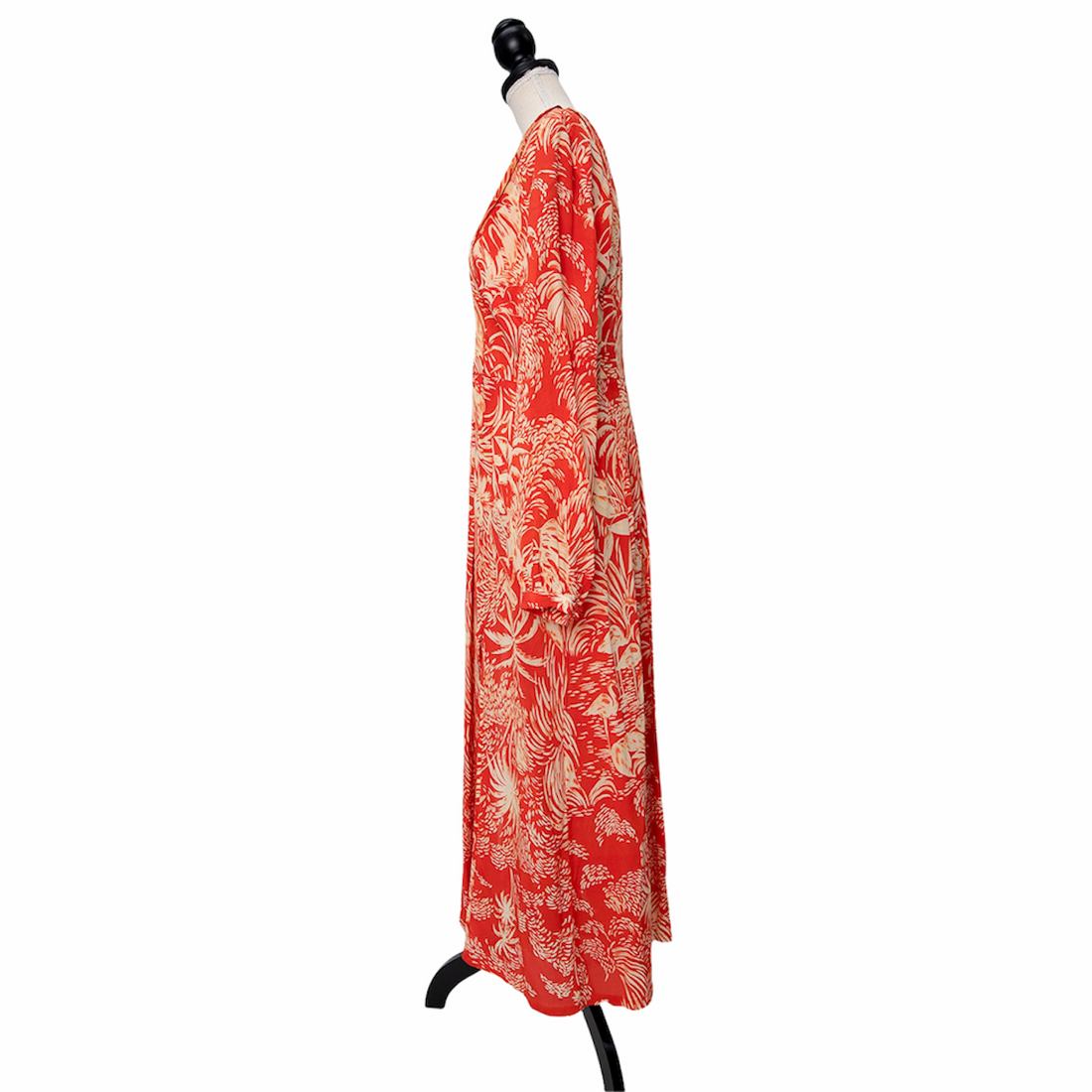 Rixo midi dress with side slits