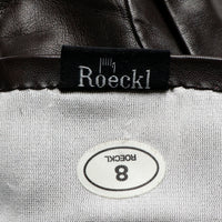 Roeckl leather gloves with silk lining