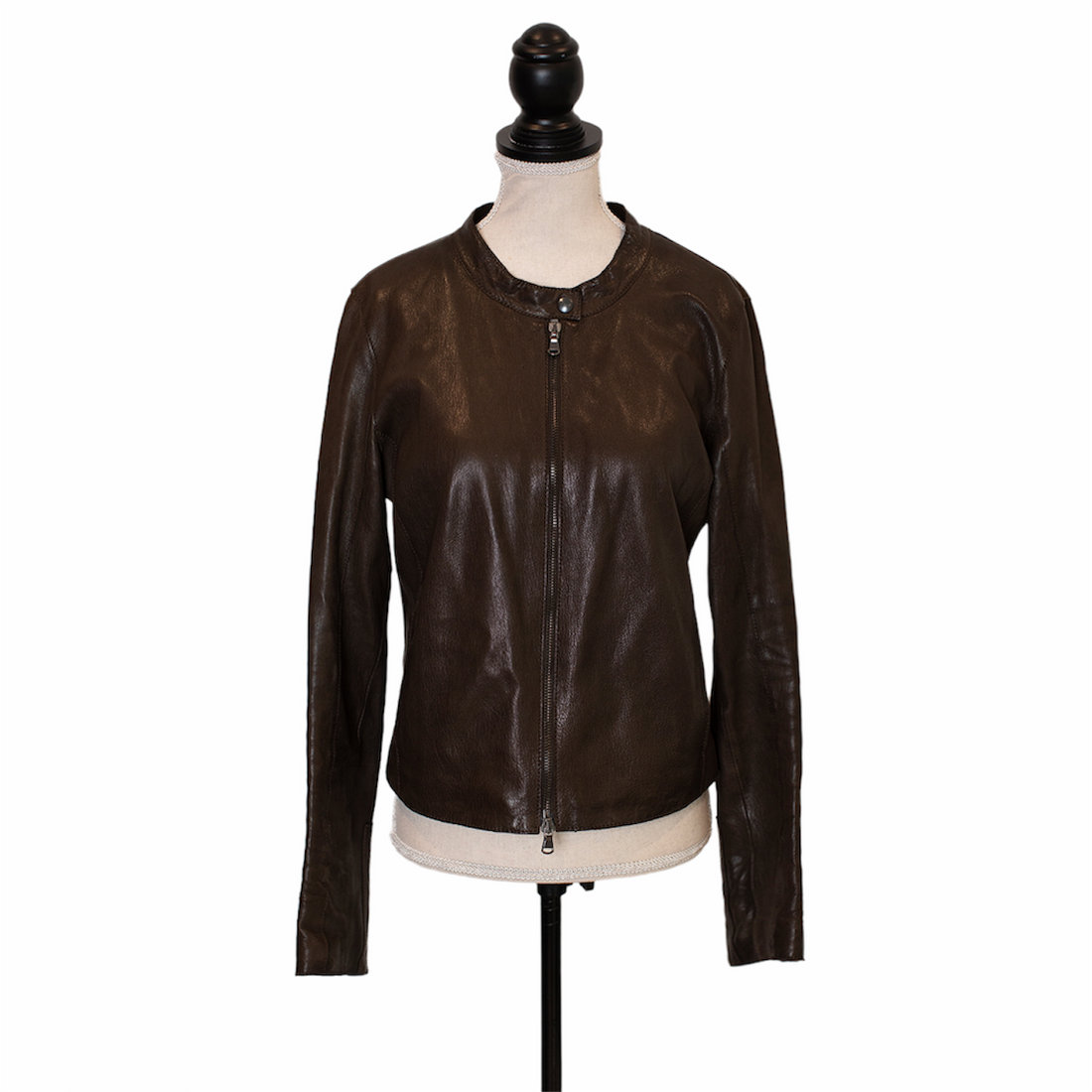 Ruffo Research leather jacket with zip