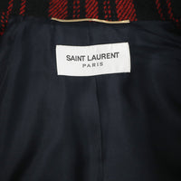 Saint Laurent Karierte Jacke im "Tartan"-Look