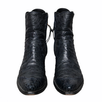 Stallion western boots made of ostrich leather