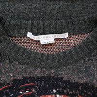 Stella McCartney sweater with "Face" print