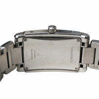 Tiffany &amp; Co. Grand Rectangular Diamond Bezel SS Ladies Watch