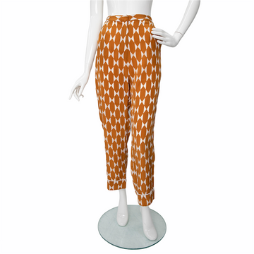 Tory Burch Printed Cropped Trousers