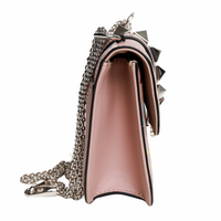 Valentino Patterned Glam Lock Shoulder Bag