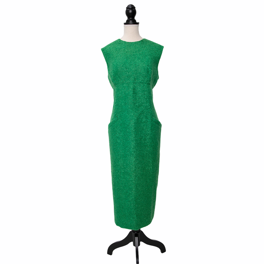 Valentino Vintage Tweed-Kleid