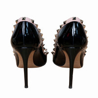 Valentino Rockstud patent leather pumps (heel height 10cm)