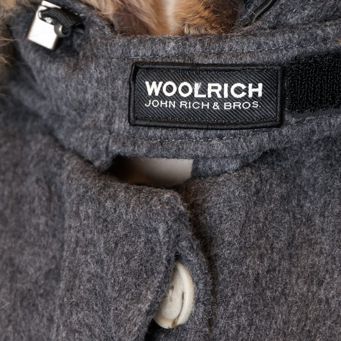 Woolrich down parka "Special Lodenfrey Edition" made of loden
