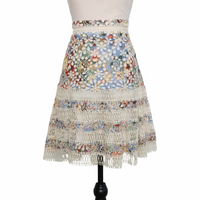 Zimmermann mini skirt with lace