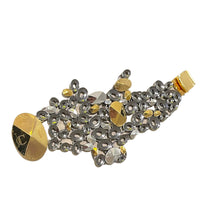 Christian Dior extravagant vintage link bracelet with signature clasp