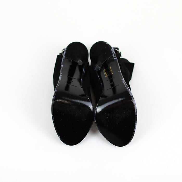 Balenciaga Suede Glove Sandals