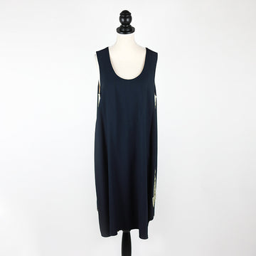 Chloé sleeveless cocktail dress with elaborate side embellishments