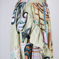 SOLER Lola Ruffled Maxi Skirt