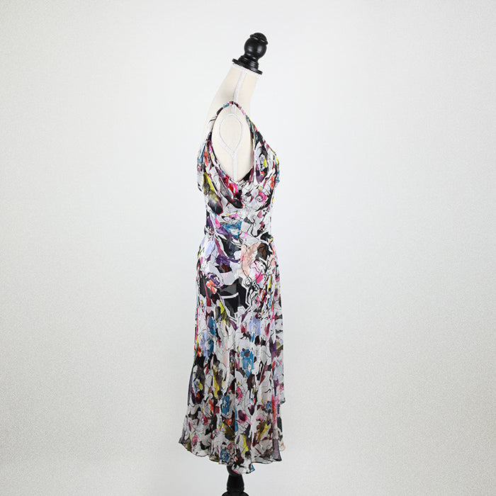 DIANE VON FURSTENBERG Print Silk Dress