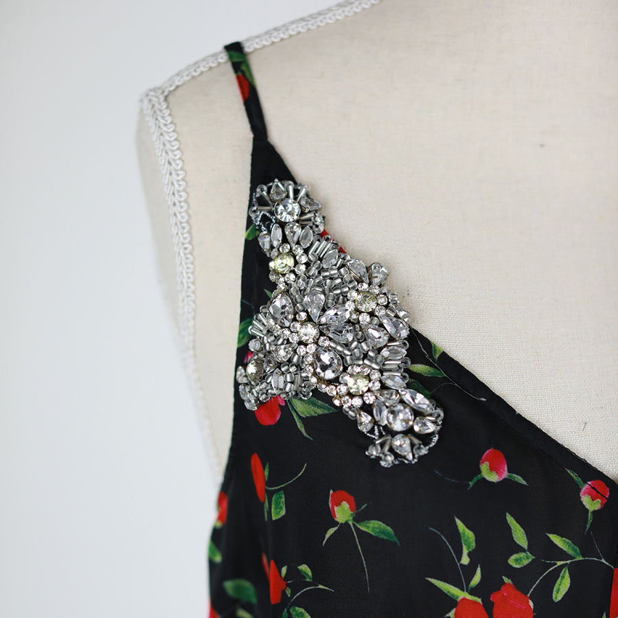 DODO BAR OR Embellished Print Dress