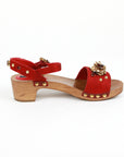 Dolce&Gabbana Elaborately decorated wooden sandals