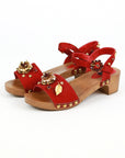Dolce&Gabbana Elaborately decorated wooden sandals