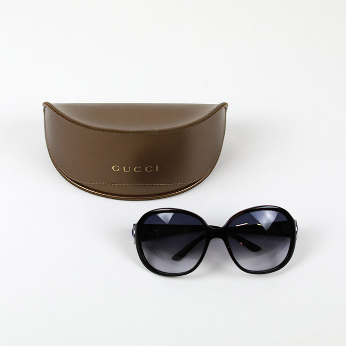 GUCCI Oversized Round Frame Sunglasses