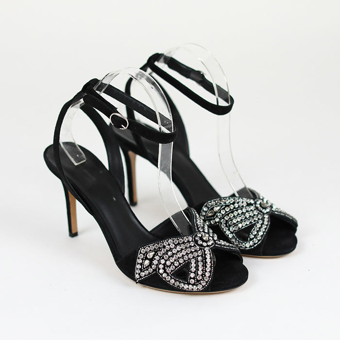 ISABEL MARANT Embellished Bow Sandals