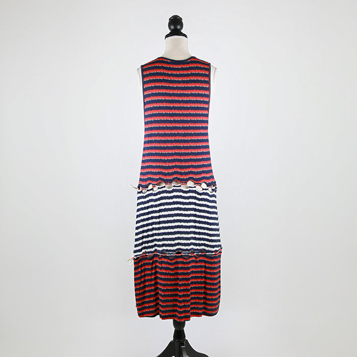 Kenzo striped cotton midi dress
