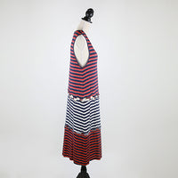 Kenzo striped cotton midi dress