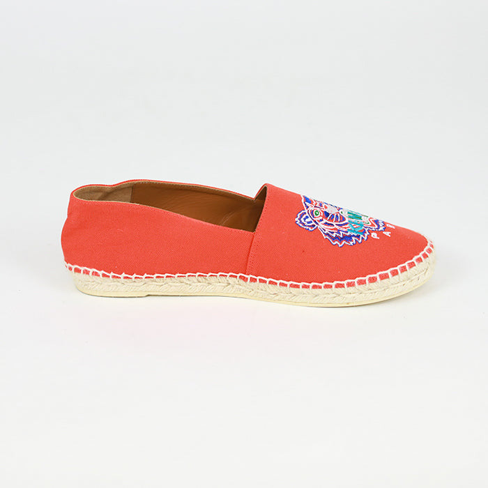 KENZO Tiger Embroidered Espadrilles