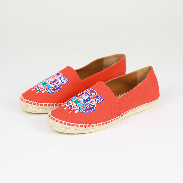 KENZO Tiger Embroidered Espadrilles