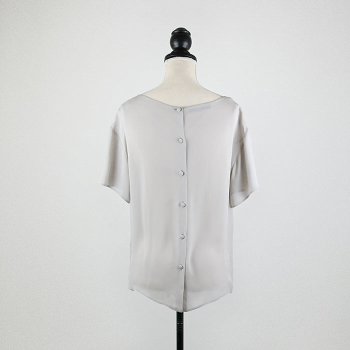 Prada Pleated Silk Top