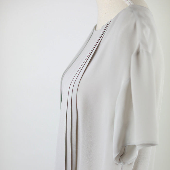 Prada Pleated Silk Top