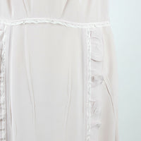 Prada Embroidered Silk Negligee Style Dress