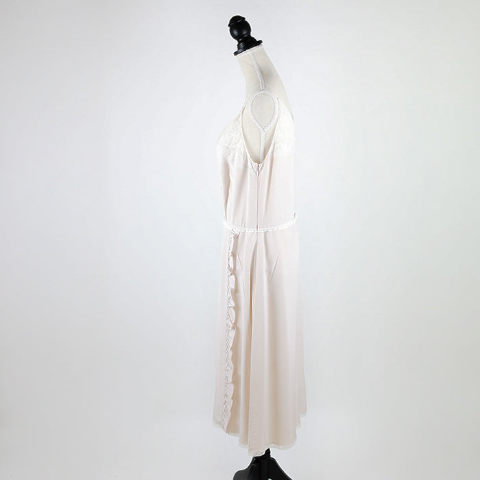 Prada Embroidered Silk Negligee Style Dress