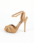 RALPH LAUREN Snake Platform Sandals